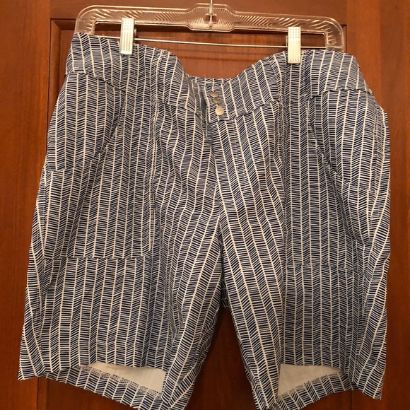 JoFit Pants - JoFit Navy/White Print Shorts JoFit Pants - JoFit Navy/White Print Shorts
